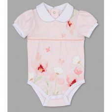 T20349: Baby Girls Floral Bodysuit (0-12 Months)